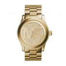 Michael Kors Ladies Slim Runway Rose Gold-Tone Acrylic Watch MK5706