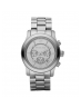 Michael Kors Ladies  Runway Oversized Silver-Tone Watch MK8086