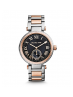 Michael Kors Ladies Skylar Silver and Rose Gold-Tone Bracelet Watch MK5957