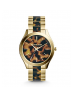  Michael Kors Ladies Slim Runway Tortoise and Gold-Tone Watch MK4284