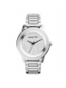 Michael Kors Ladies Kinley Pavé Silver-Tone Watch MK5996